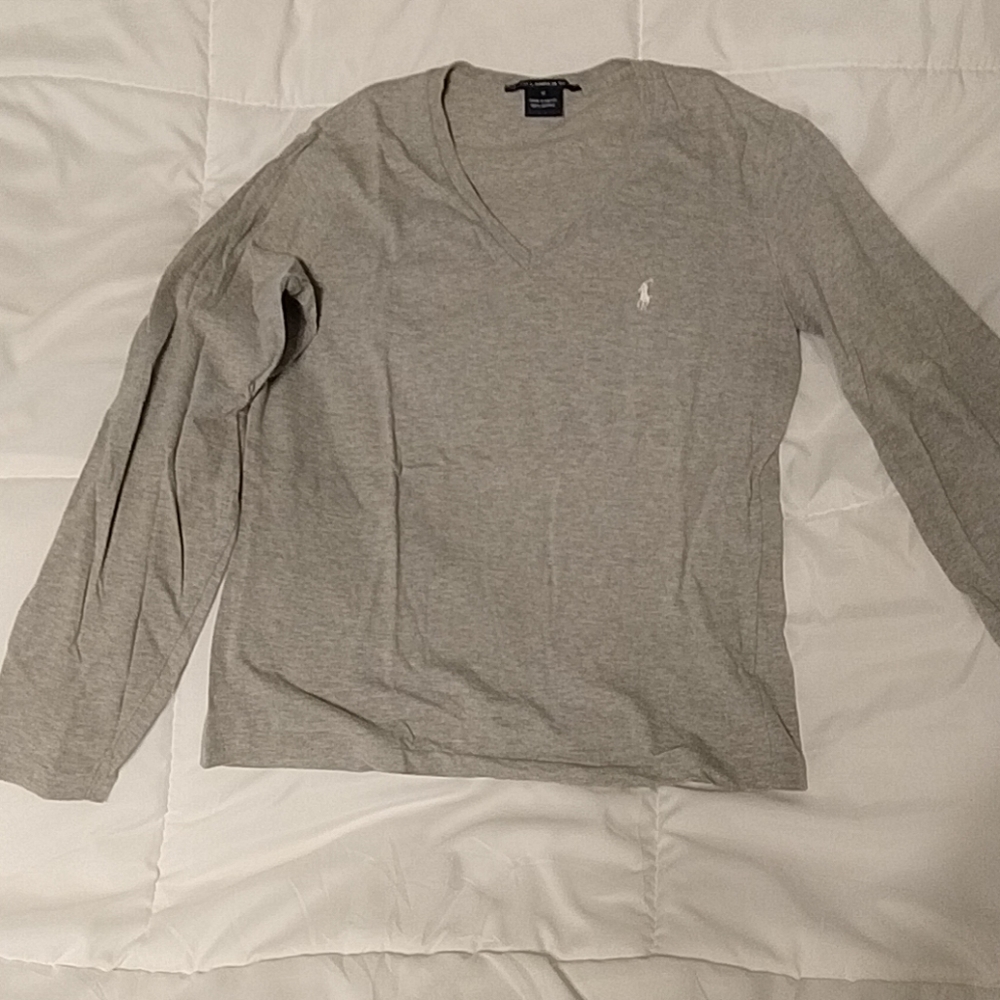 Polo shirt, v-neck